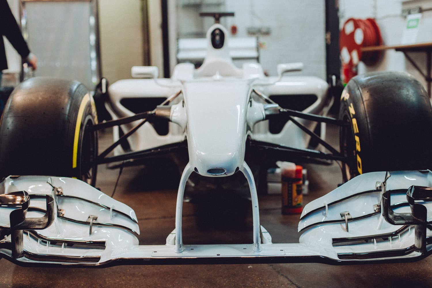 F1 Car White Brawn Mercedes