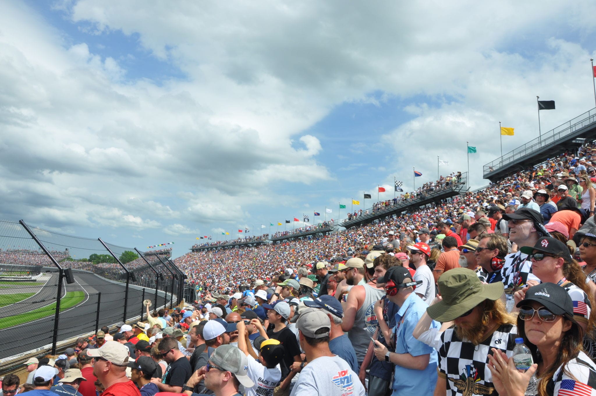 Indianapolis 500 View from Turn 1