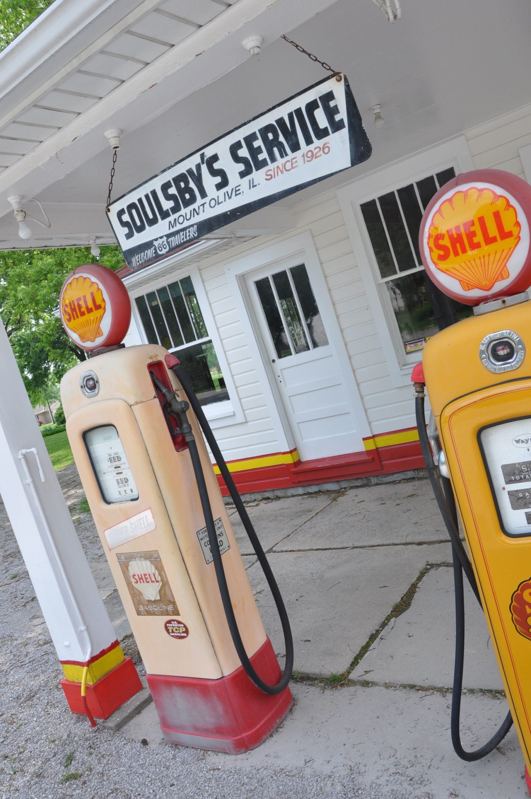 Old Petrol Pumps Route 66