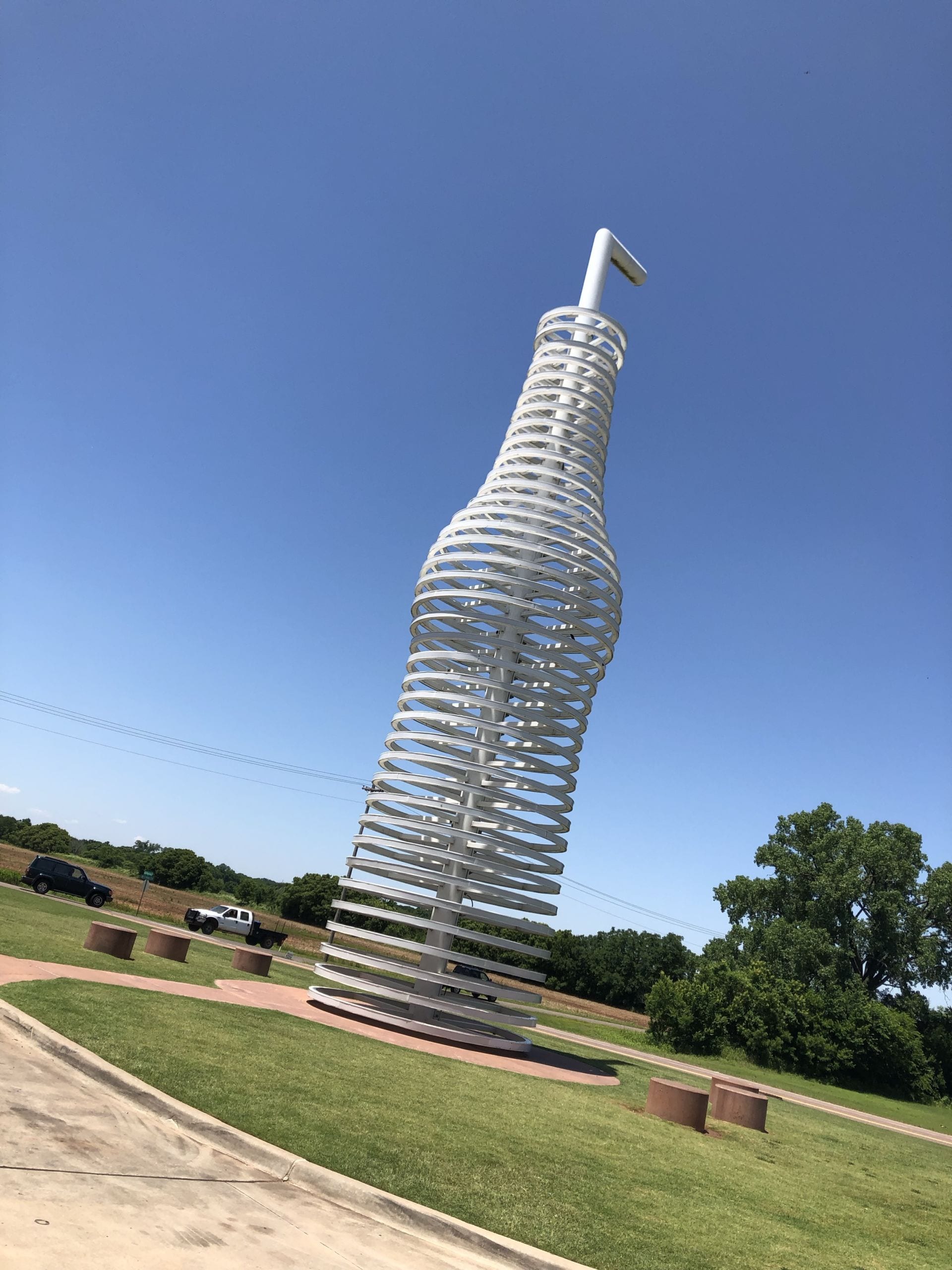 Large Soda Bottle Route 66