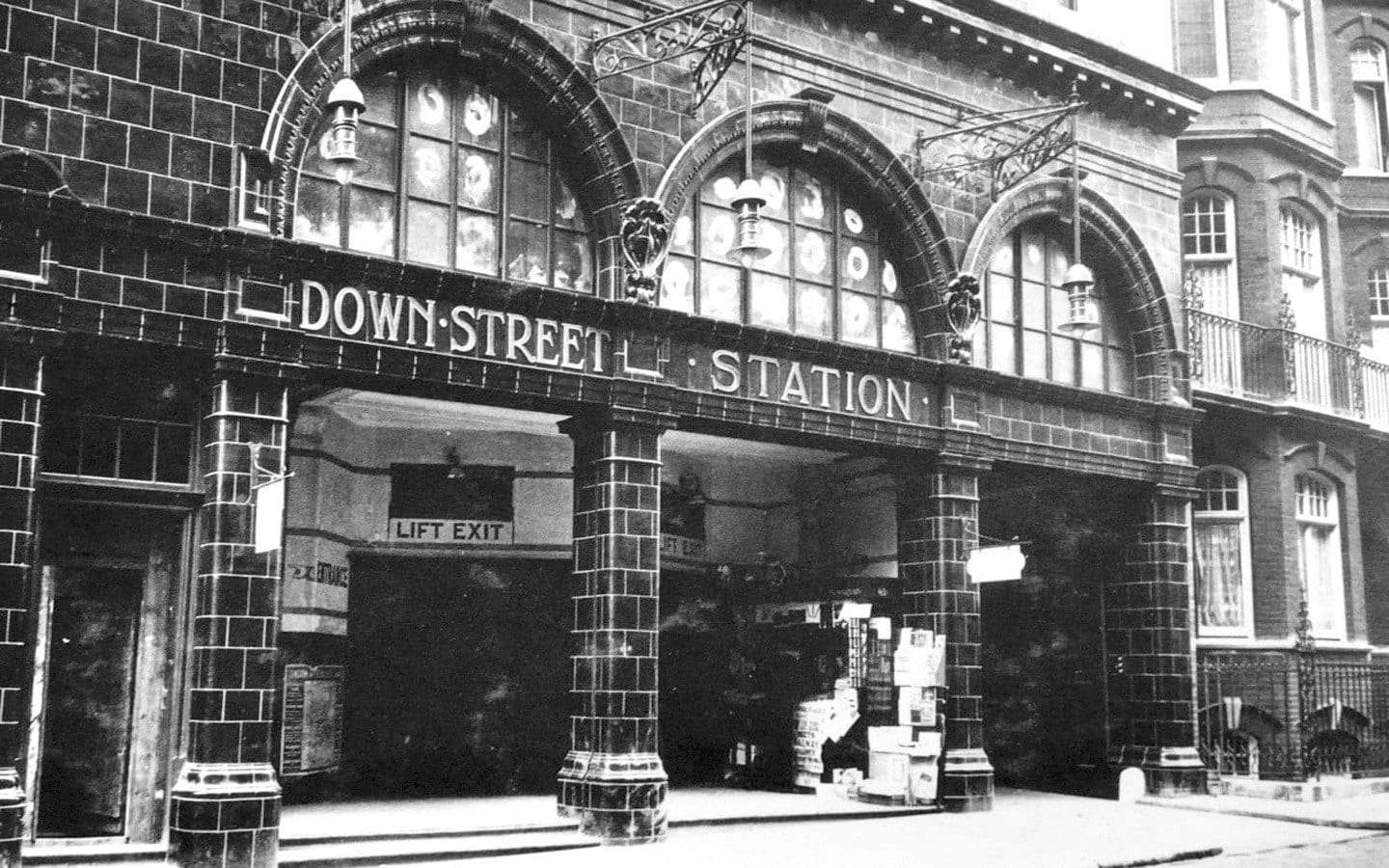 Down street tube station 