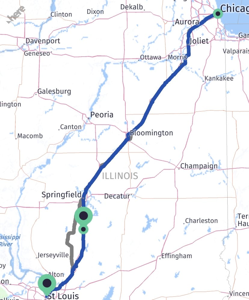 Route 66 Illinois (Part 1) | The Travelling Salesman