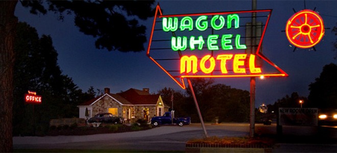 Route 66 Wagon Wheel Motel