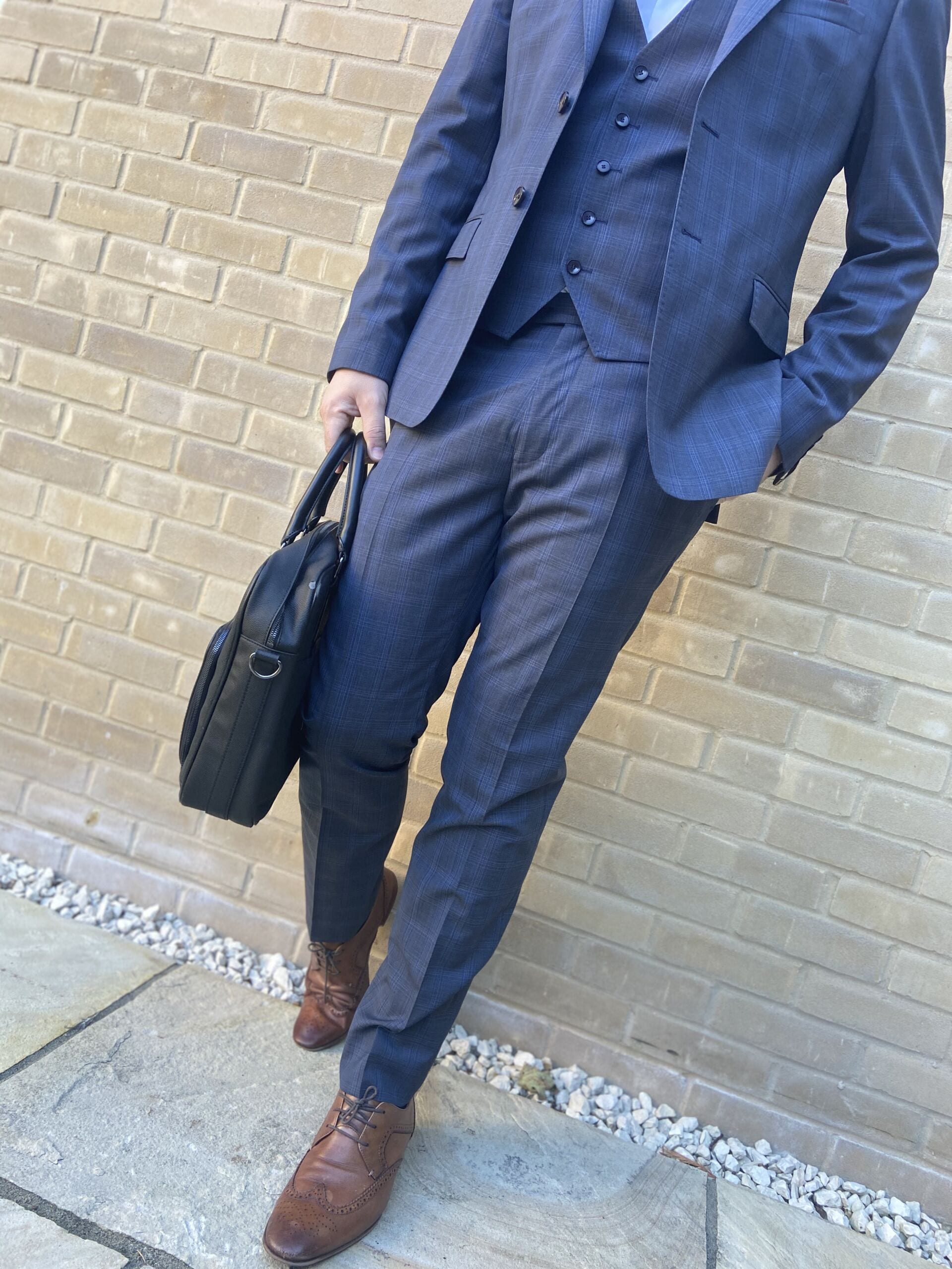 Ted Baker Blue Suit | Moss Hire