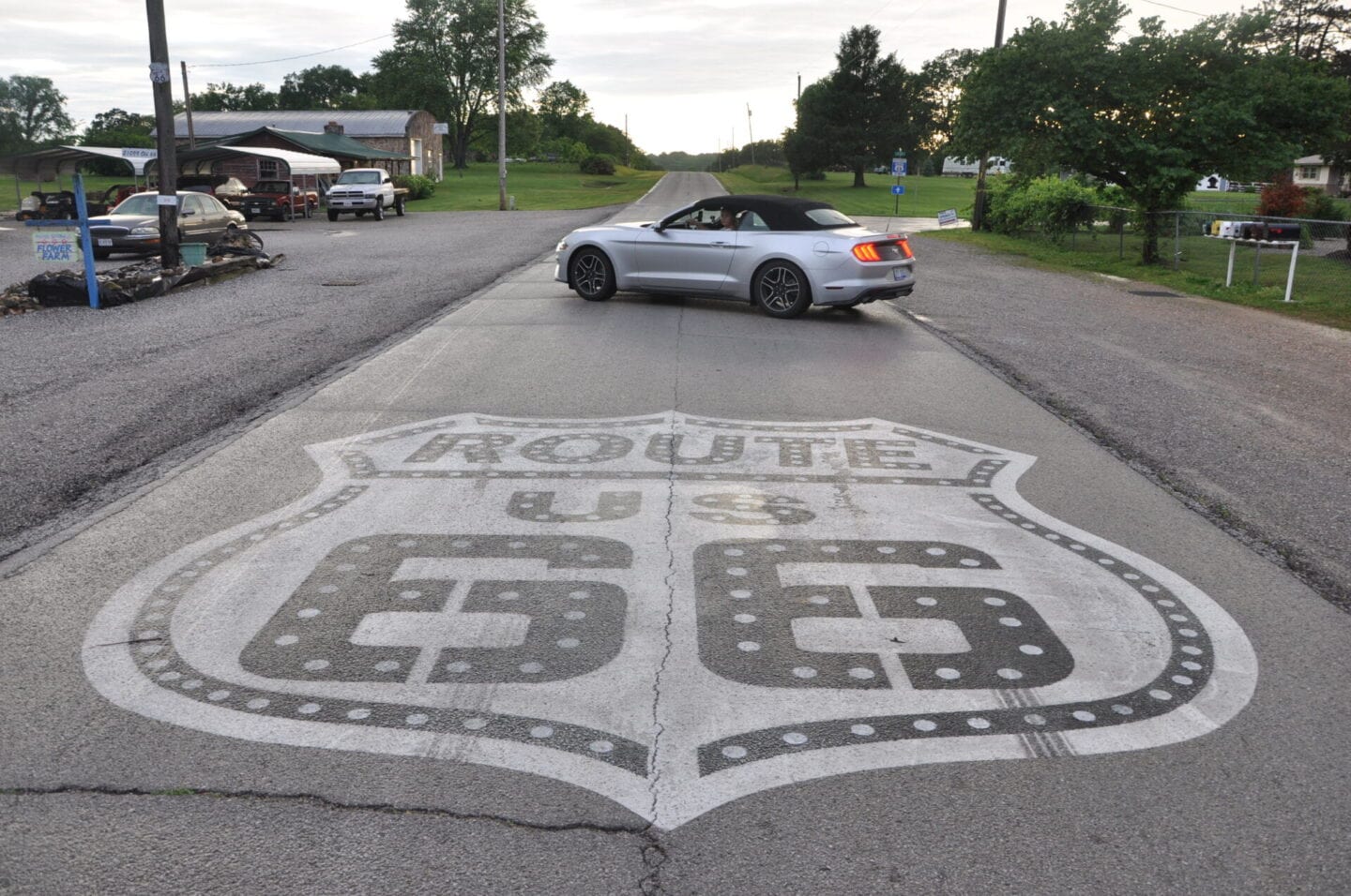 Route 66 and Car